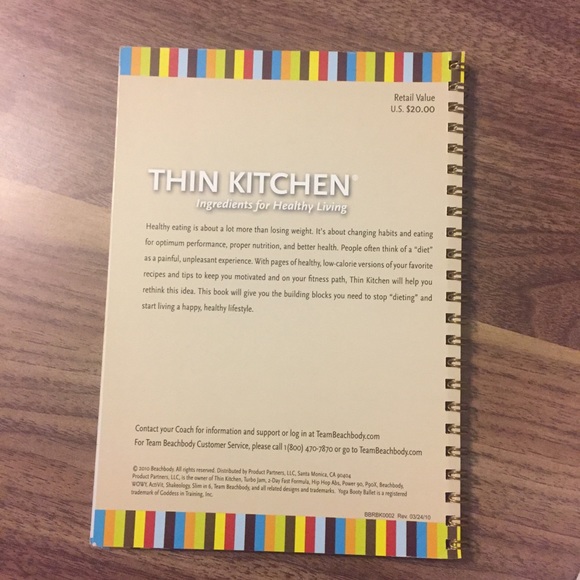 Thin Kitchen recipe book by Beachbody - Picture 2 of 8
